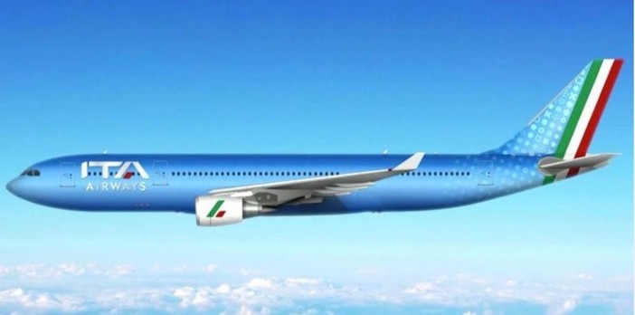 Debutto per Ita Airways: decollato da Malpensa il primo charter per Roma con a bordo l'Inter