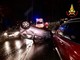 FOTO. Schianto sulla Provinciale a Cunardo: due auto si scontrano e una si ribalta