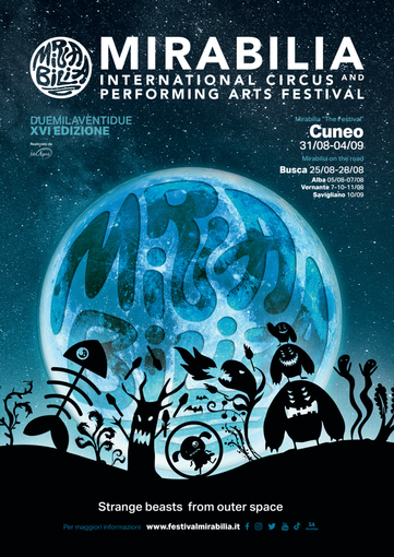 Tutto pronto per il Mirabilia International Circus &amp; Performing Arts Festival 2022, giunto alla XVI EDIZIONE