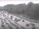 La situazione del traffico vista da una webcam di Autostrade per l'Italia
