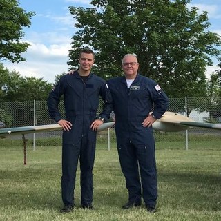 I piloti acrobatici Ralf e Nico Niebergall