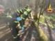 Ciclista cade nel bosco a Vizzola Ticino: per recuperarlo in azione vigili del fuoco ed elisoccorso